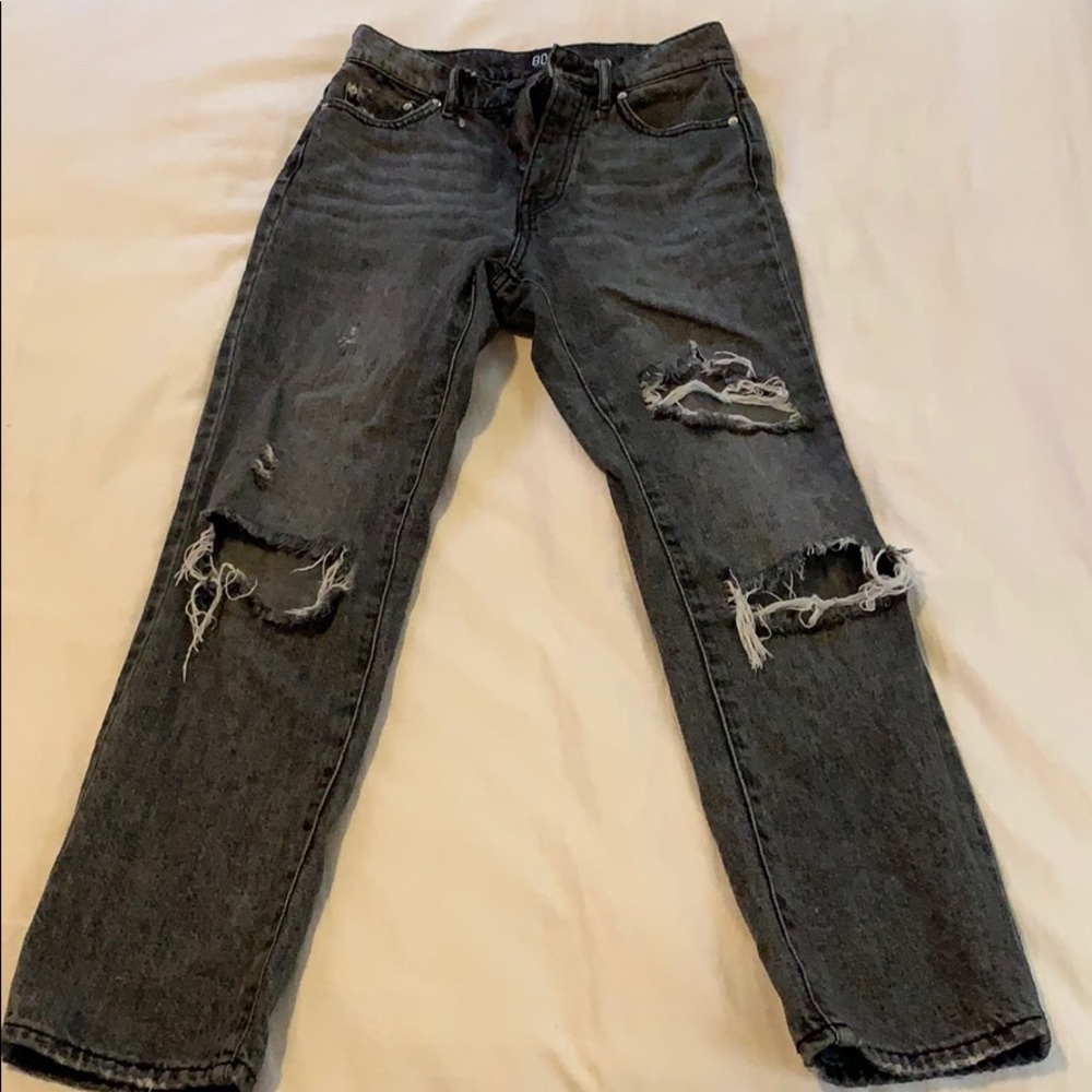BDG High Waisted Slim Straight Jeans